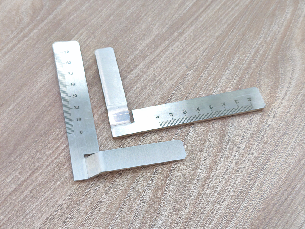 客製化雷射切割五金零件 雷射雕刻尺規刻度 - 4