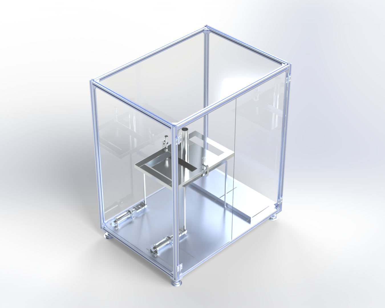 BIFMA X5.1 第17節 椅腳水平推力結構強度 座椅測試機台 - 1