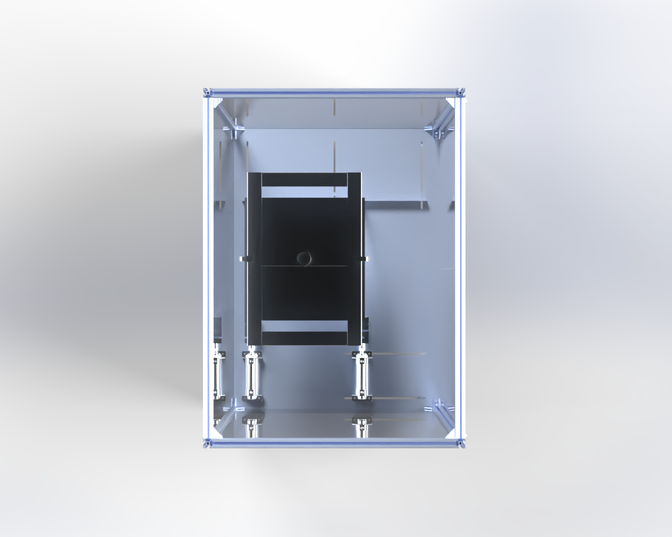 BIFMA X5.1 第17節 椅腳水平推力結構強度 座椅測試機台 - 2