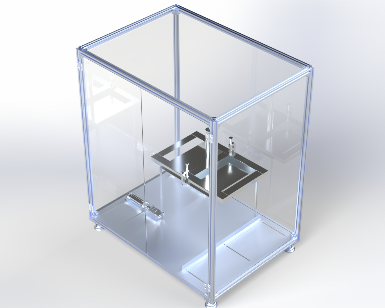 BIFMA X5.1 第17節 椅腳水平推力結構強度 座椅測試機台 - 3