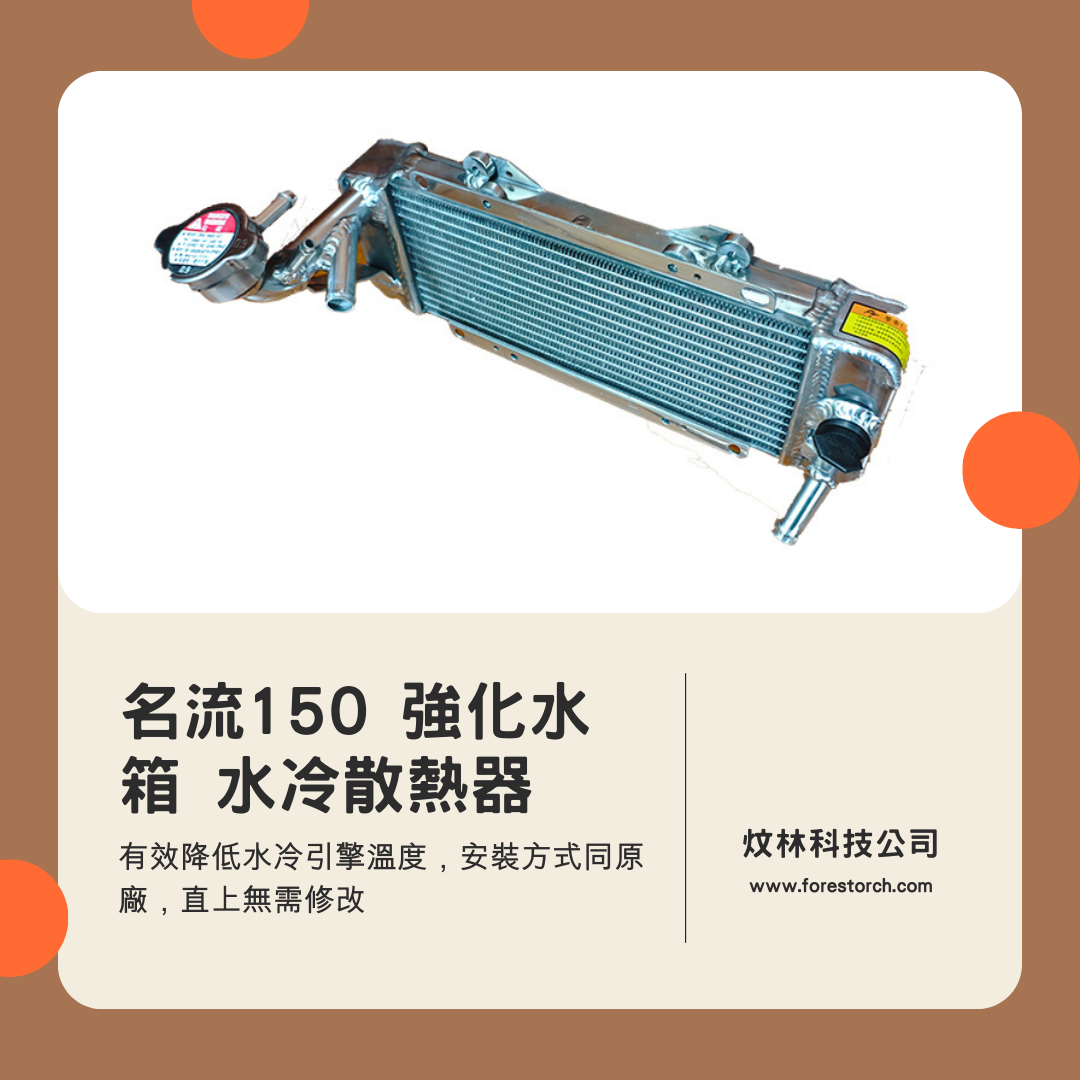 KYMCO FREEWAY150 光陽 名流150  水箱水冷排散熱器 - 3