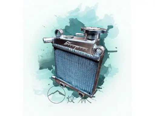 【Forestorch】YAMAHA CYGNUS GRYPHUS BWS force2.0 Racing style thickness modification Radiator